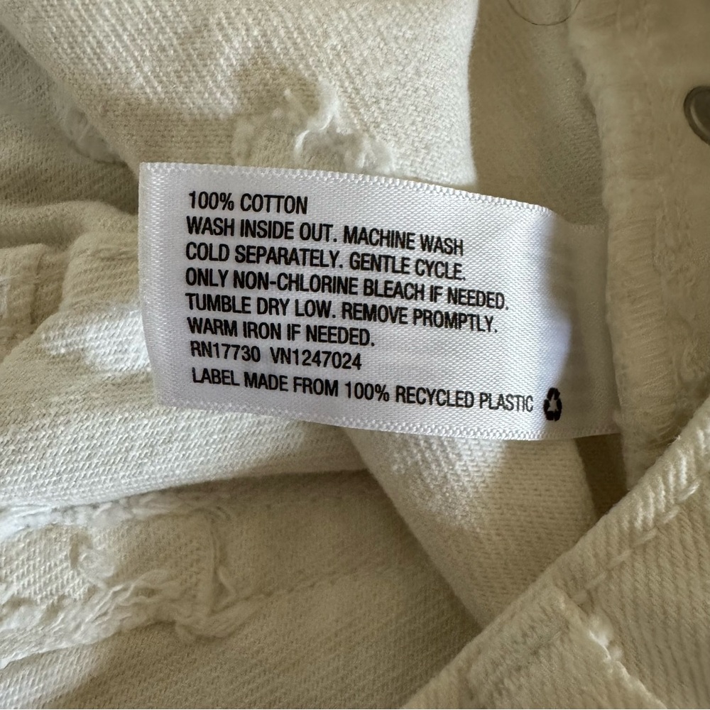 Wild Fable White Highest Rise Jean Shorts, 2 - Picture 13 of 14